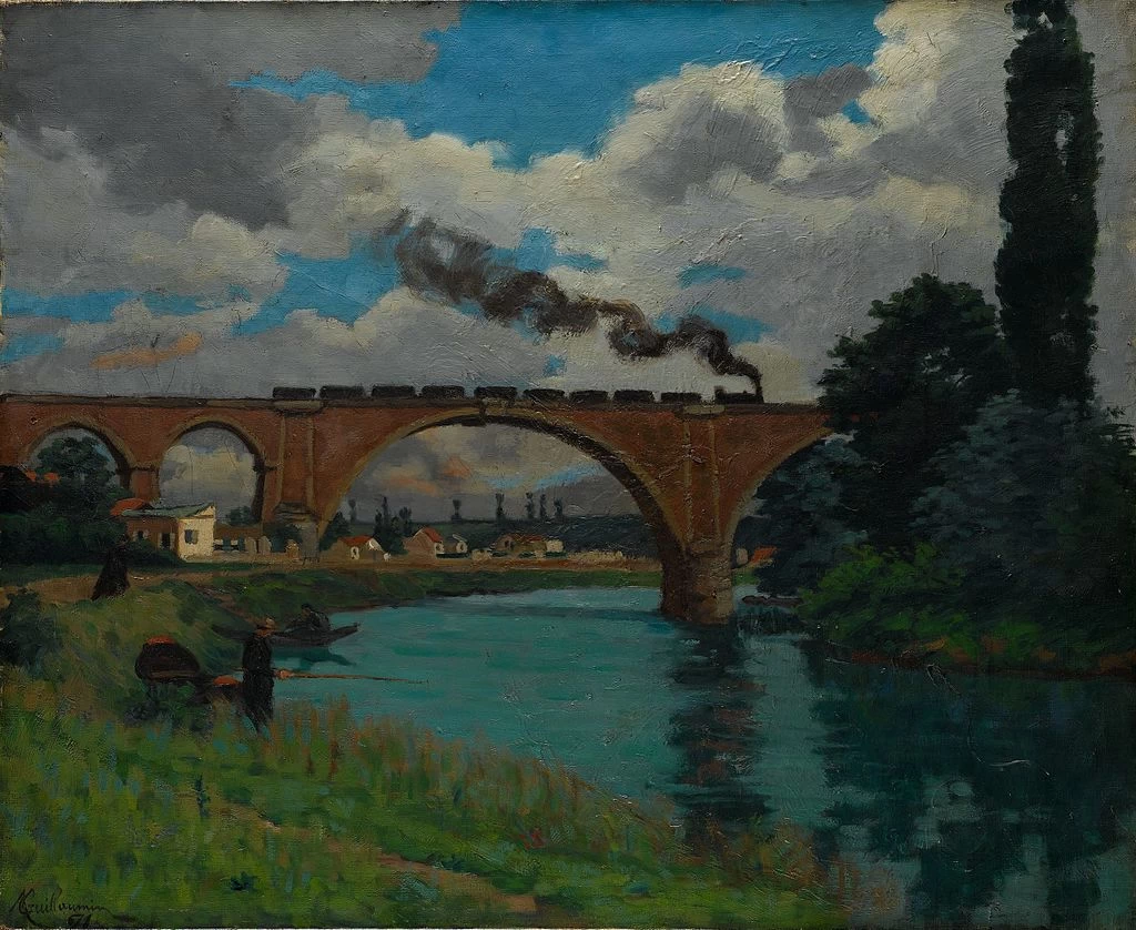 Ponte ferroviario sulla Marna a Joinville